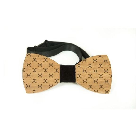 COPY - Gorgeous Wood Bowtie Modgoo Xray black - Picture 2 of 6